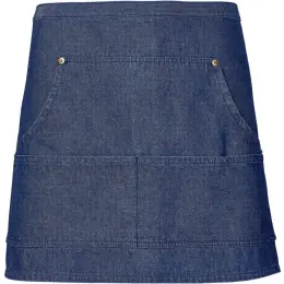 Altitude Crew Waiters Apron Denim Blue